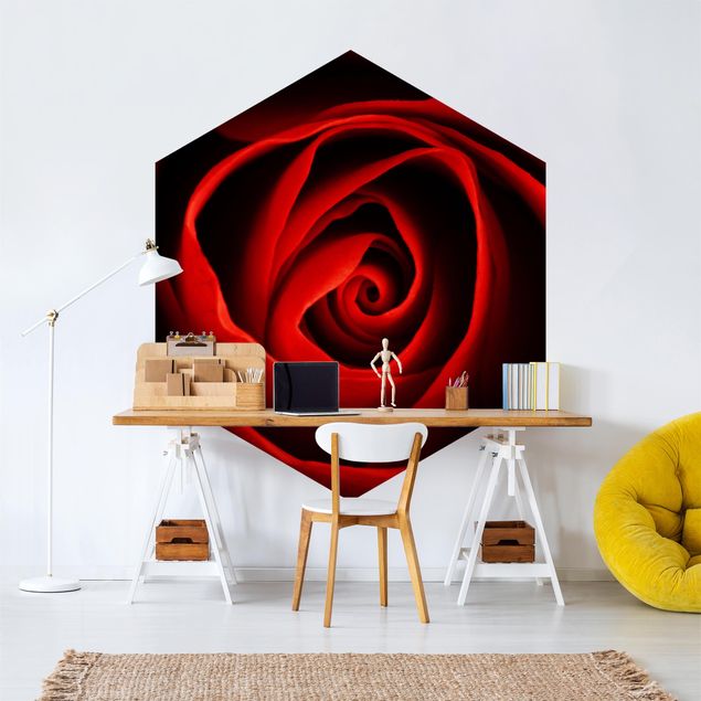 Moderne tapet Lovely Rose