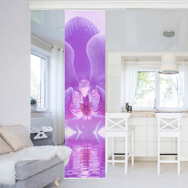 køkken dekorationer Purple Orchid On Water