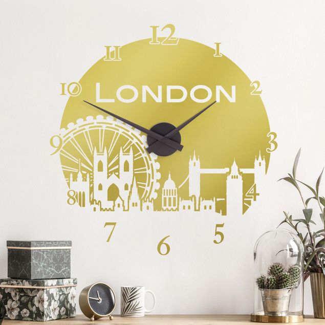 Wallstickers London London clock
