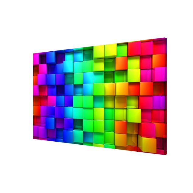 3D billeder 3D Cubes