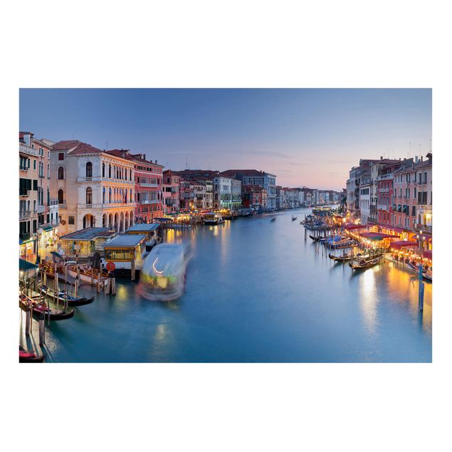 Billeder arkitektur og skyline Evening On The Grand Canal In Venice