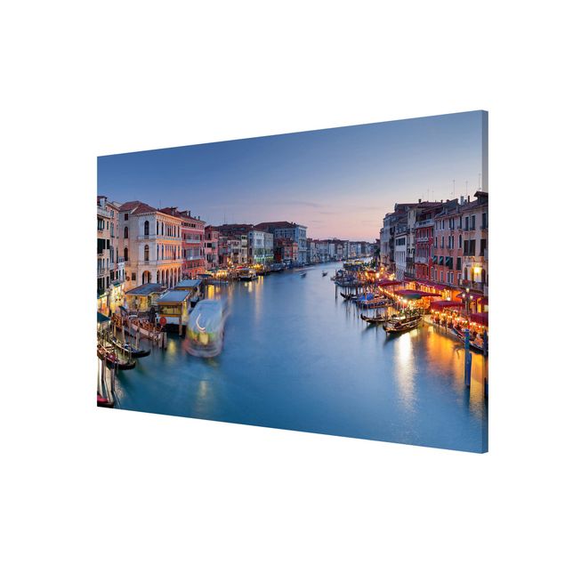 Billeder moderne Evening On The Grand Canal In Venice