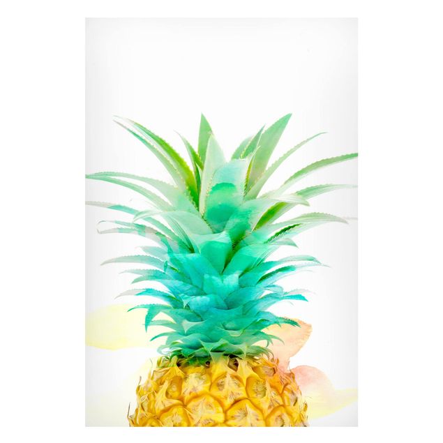 Billeder moderne Pineapple Watercolour