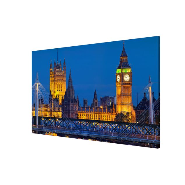 Billeder arkitektur og skyline Big Ben And Westminster Palace In London At Night