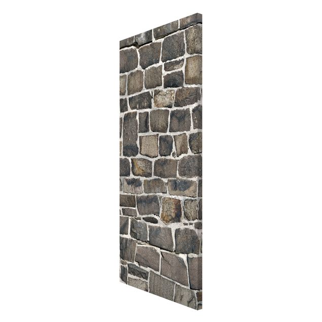 Magnettavler stenlook Quarry Stone Wallpaper Natural Stone Wall
