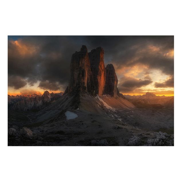 Billeder landskaber Three Mountain Peaks
