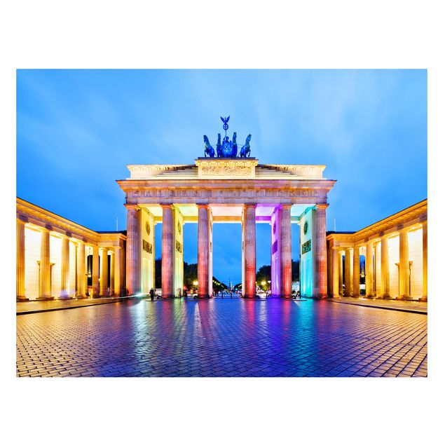 3D billeder Illuminated Brandenburg Gate