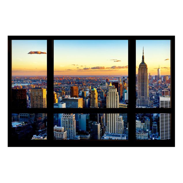 Billeder New York Window view - Sunrise New York