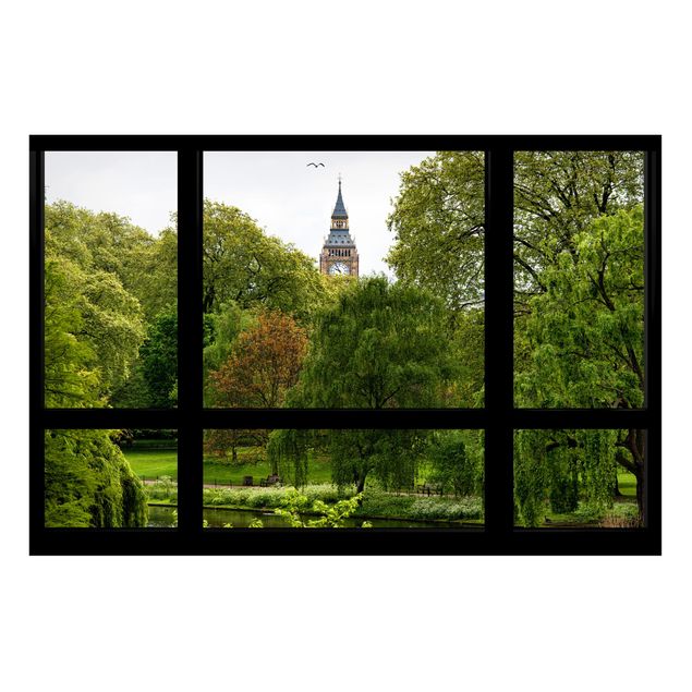Billeder London Window overlooking St. James Park on Big Ben