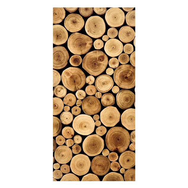 Magnettavler trælook Homey Firewood