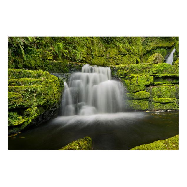 Billeder landskaber Lower Mclean Falls In New Zealand