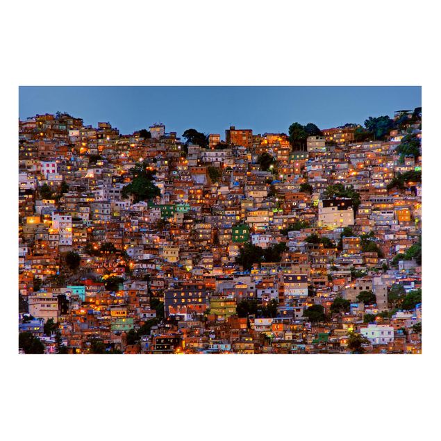 Billeder arkitektur og skyline Rio De Janeiro Favela Sunset