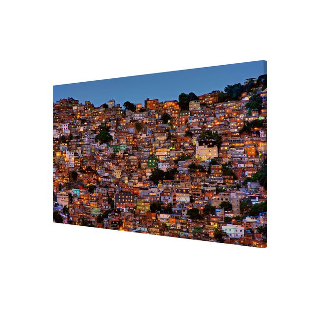 Billeder moderne Rio De Janeiro Favela Sunset