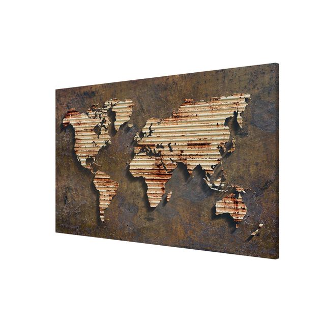 Billeder verdenskort Rust World Map