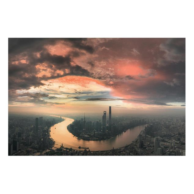 Billeder arkitektur og skyline Shanghai Morning