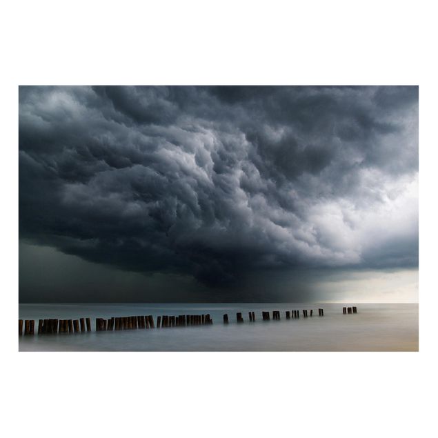 Billeder landskaber Storm Clouds Over The Baltic Sea