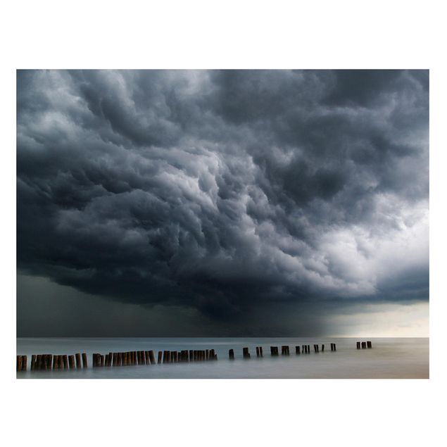 Billeder landskaber Storm Clouds Over The Baltic Sea