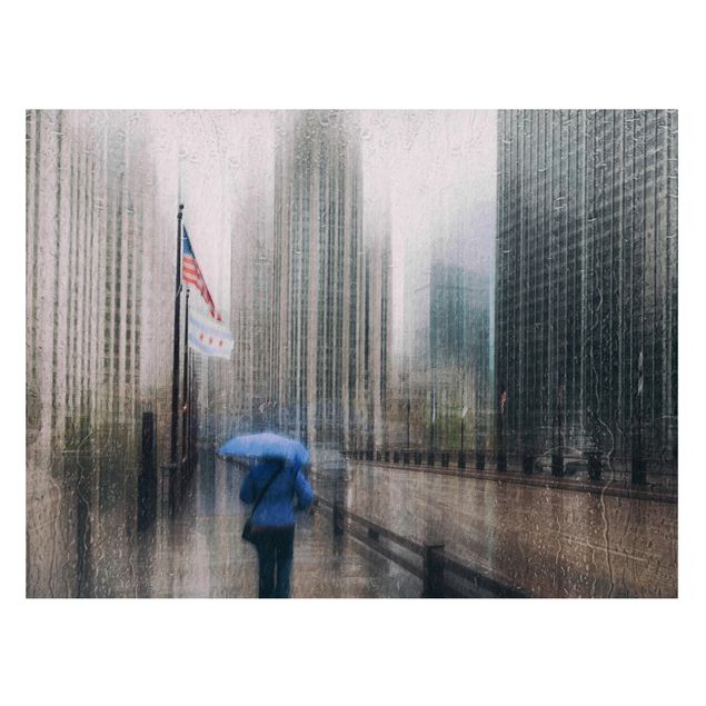 Billeder arkitektur og skyline Rainy Chicago