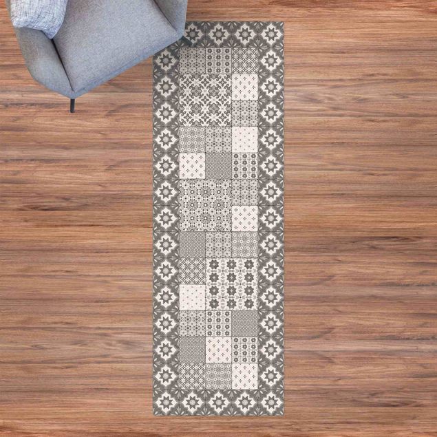 Kork måtter Moroccan Tiles Combination Marrakech With Tile Frame