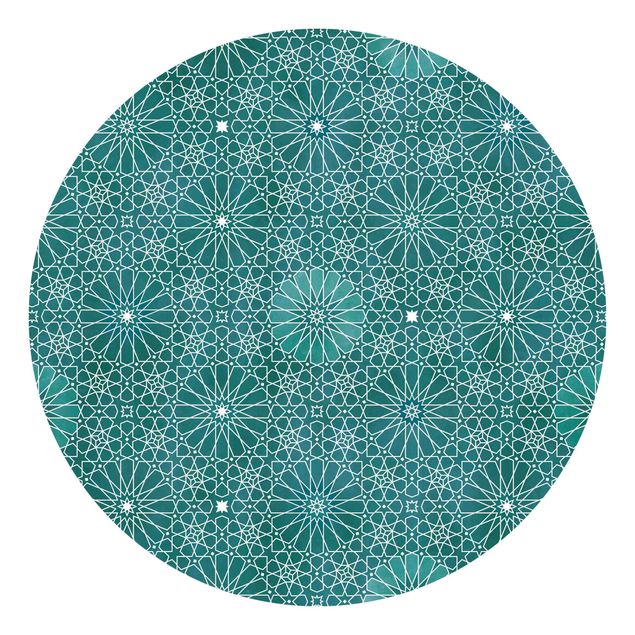 Moderne tapet Moroccan Flower Pattern