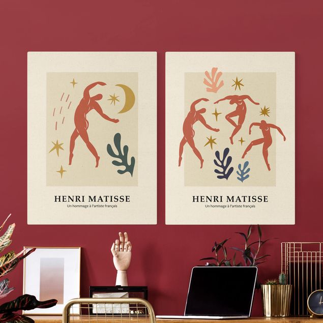 Billeder farvet Matisse Homage - Dances