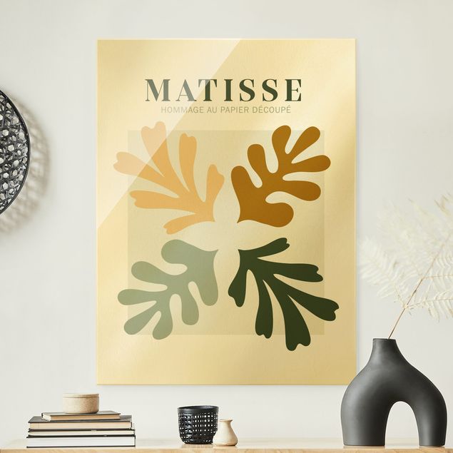 Billeder abstrakt Matisse Interpretation - Leaves