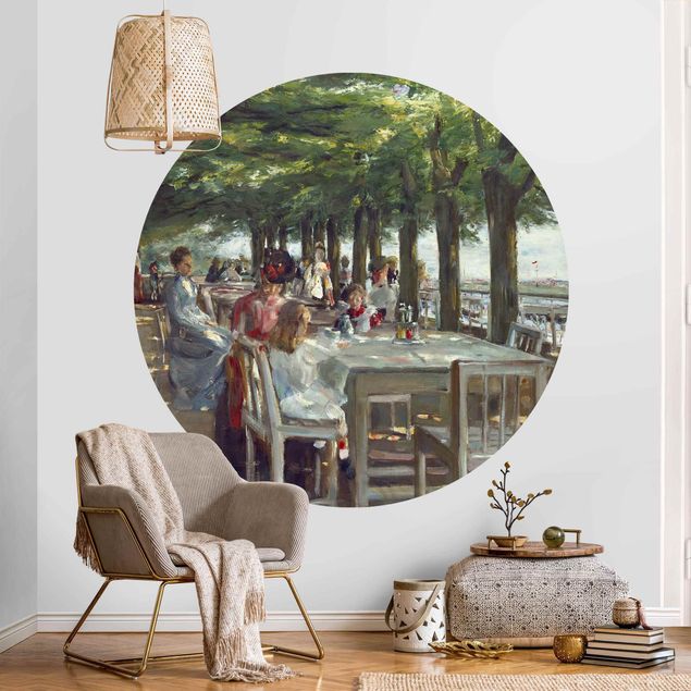 Kunst stilarter impressionisme Max Liebermann - The Restaurant Terrace Jacob