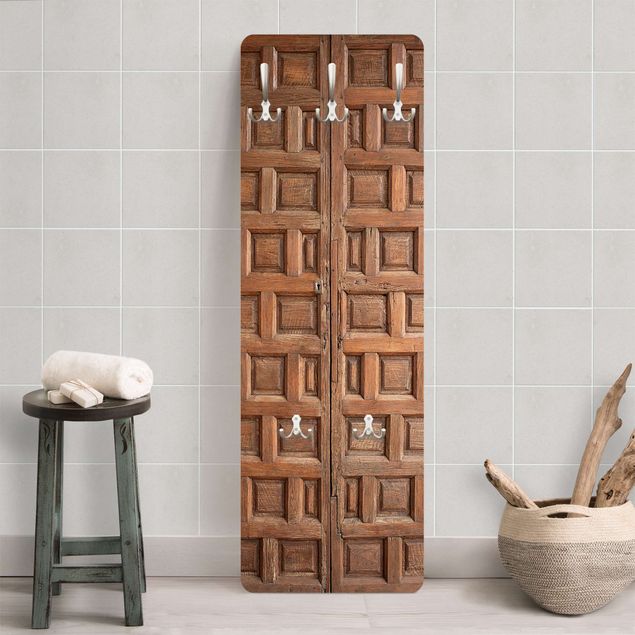 Knagerækker trælook Mediterranean Wooden Door From Granada