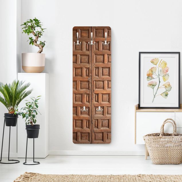 Knagerækker brun Mediterranean Wooden Door From Granada