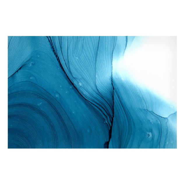 Billeder abstrakt Mottled Blue