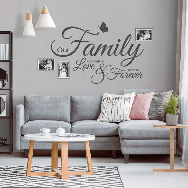 Wallstickers familie Moments to Love