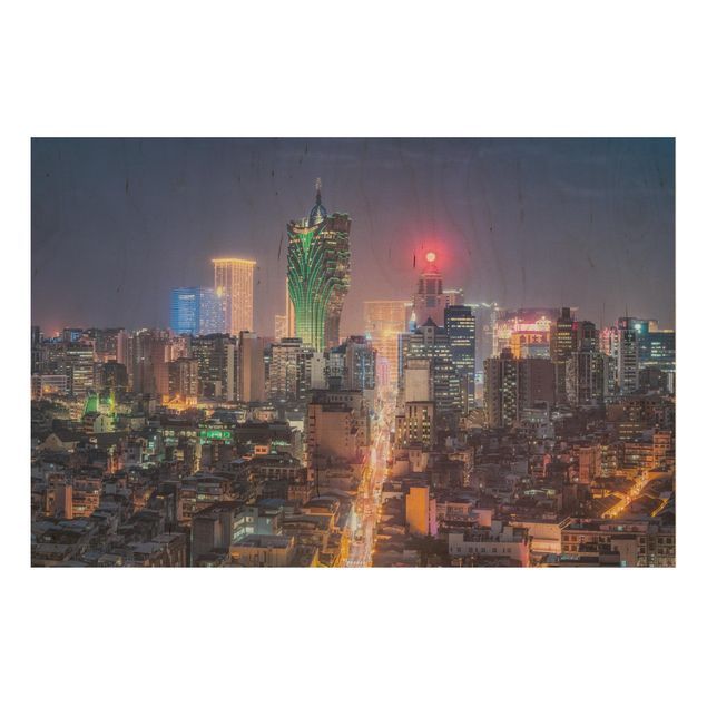 Billeder Illuminated Night In Macao
