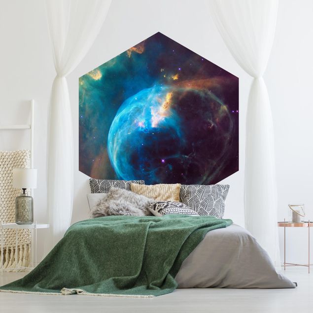 Sekskantede Tapeter NASA Picture Bubble Nebula