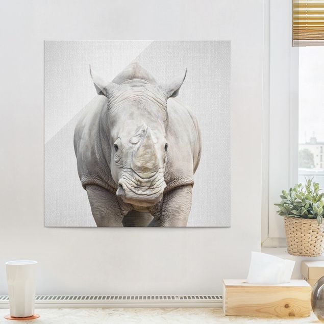 Børneværelse deco Rhinoceros Nora