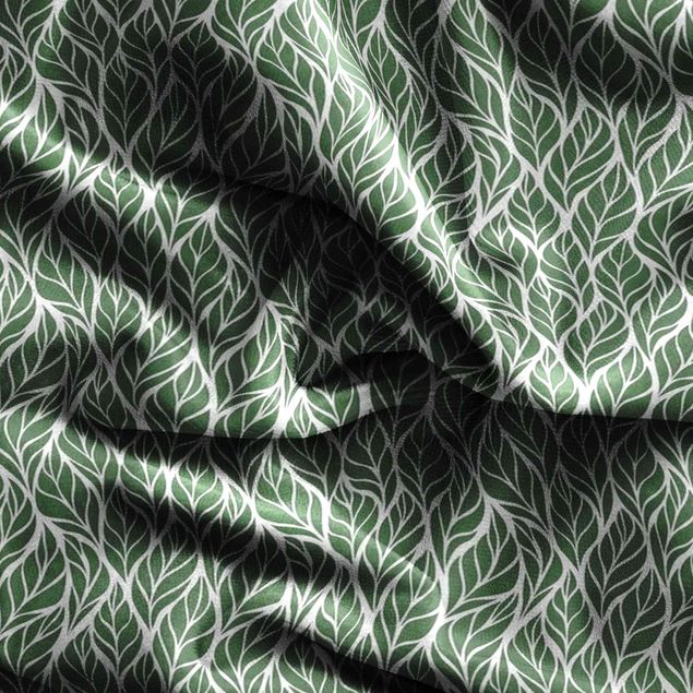 gardiner på mål Natural Pattern Large Leaves Green