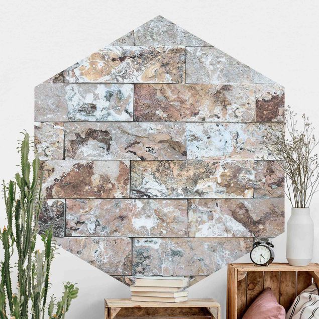 Marmor tapet Natural Marble Stone Wall