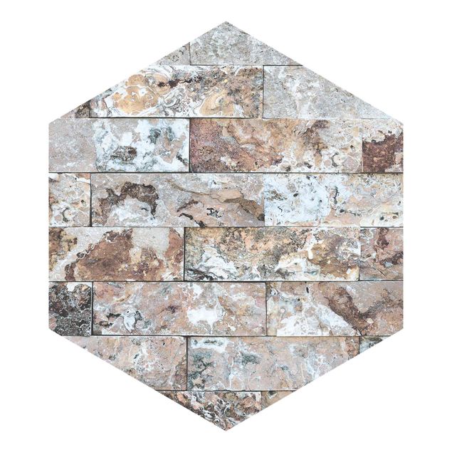 Tapet beige Natural Marble Stone Wall