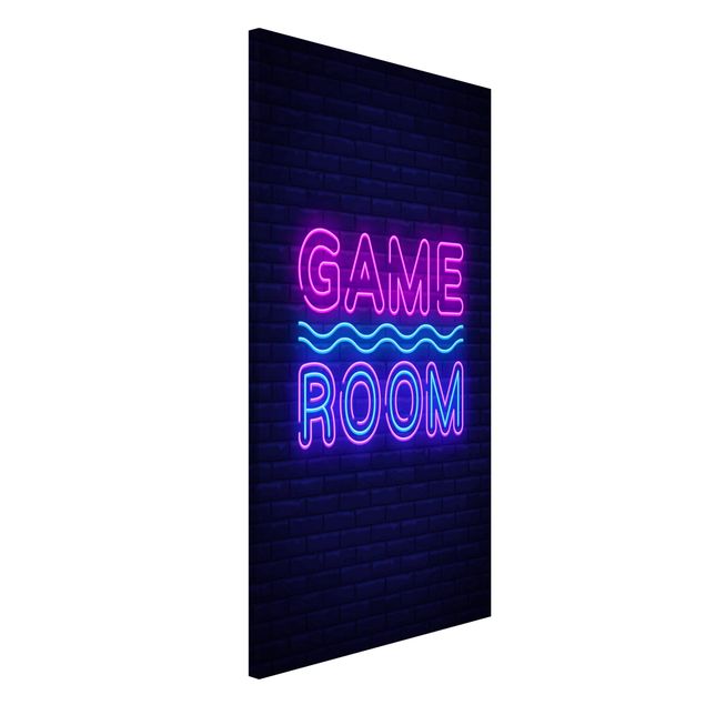 Magnettavler ordsprog Neon Text Game Room
