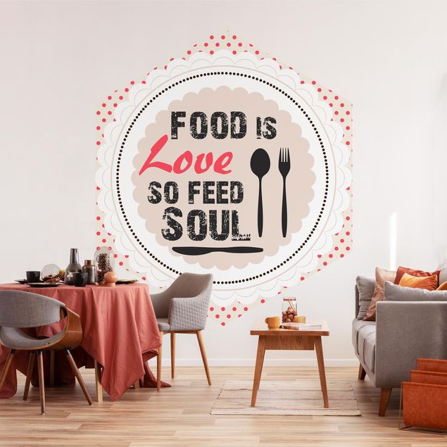 Moderne tapet No.KA27 Food Is Love