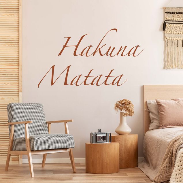 Wallstickers arkitektur og skyline No.SF363 Hakuna Matata