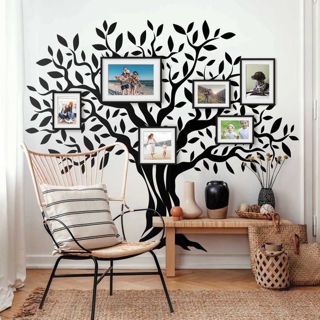 Wallstickers Planter Olive Tree With Leaves