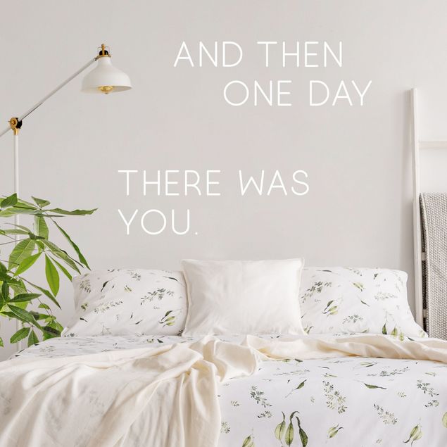 Wallstickers One Day There Was You