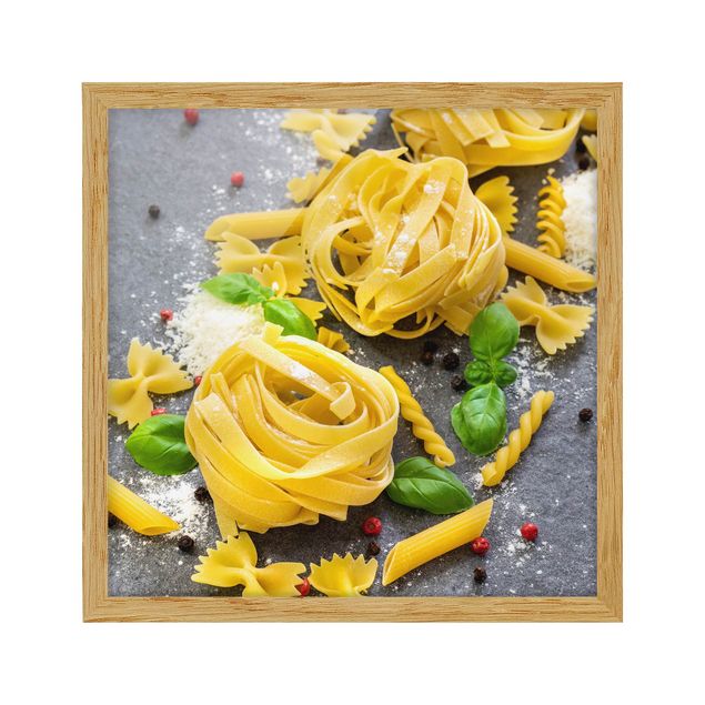 Billeder gul Pasta With Basil