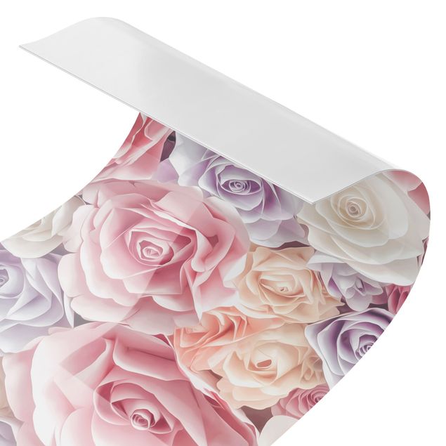 Stænkplader Pastel Paper Art Roses