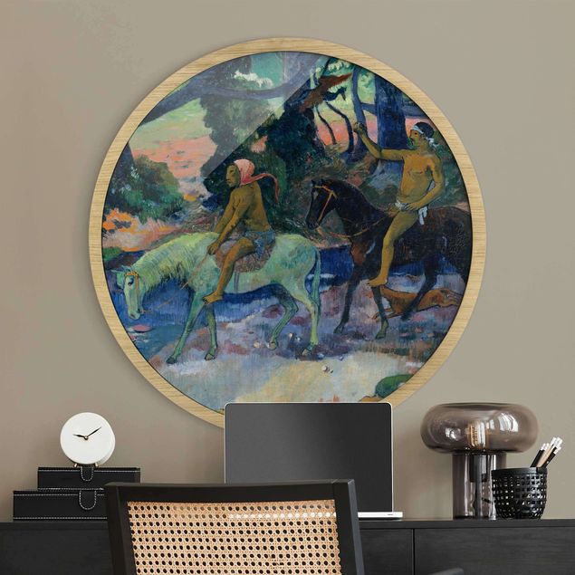 Billeder heste Paul Gauguin - Flight