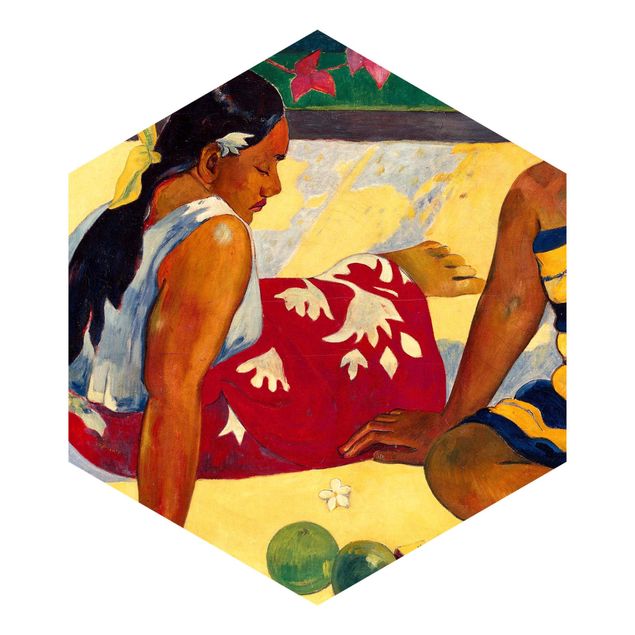 Rød tapet Paul Gauguin - Tahitian Women