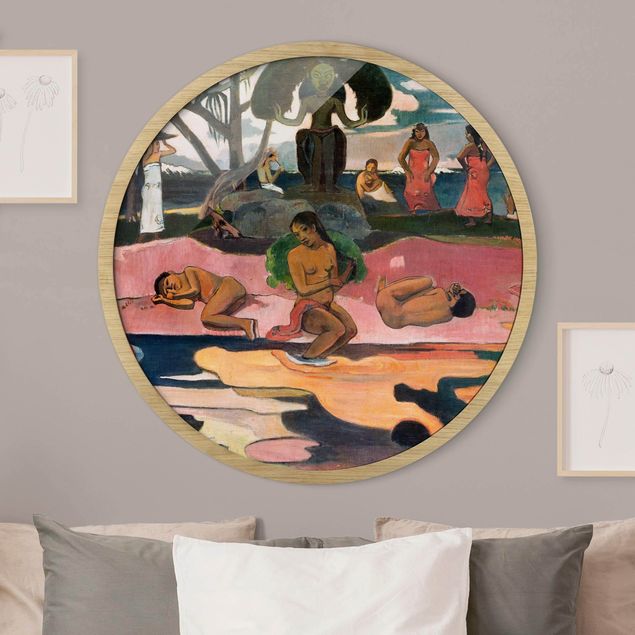 Kunst stilarter impressionisme Paul Gauguin - Day of the God