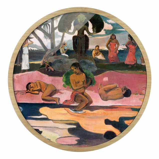 Billeder landskaber Paul Gauguin - Day of the God
