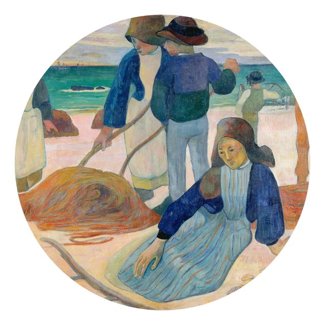 Tapet moderne Paul Gauguin - The Kelp Gatherers (Ii)