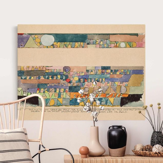 køkken dekorationer Paul Klee - The Moon